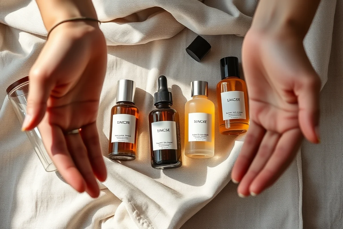 luxury skincare discovery set — Luxury Skincare Discovery Set (the finished result)