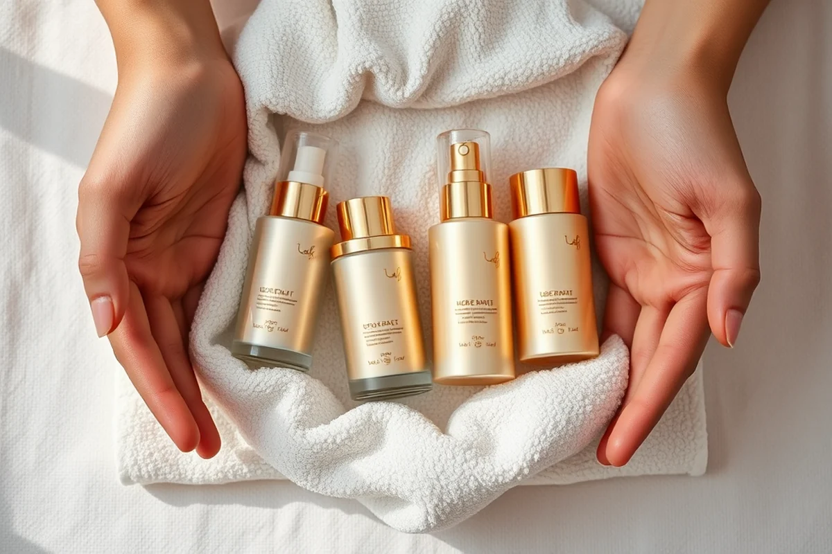 cheap 24k golden radiance luxury skincare gift set — Cheap 24K Golden Radiance Luxury Skincare Gift Set (the finished result)