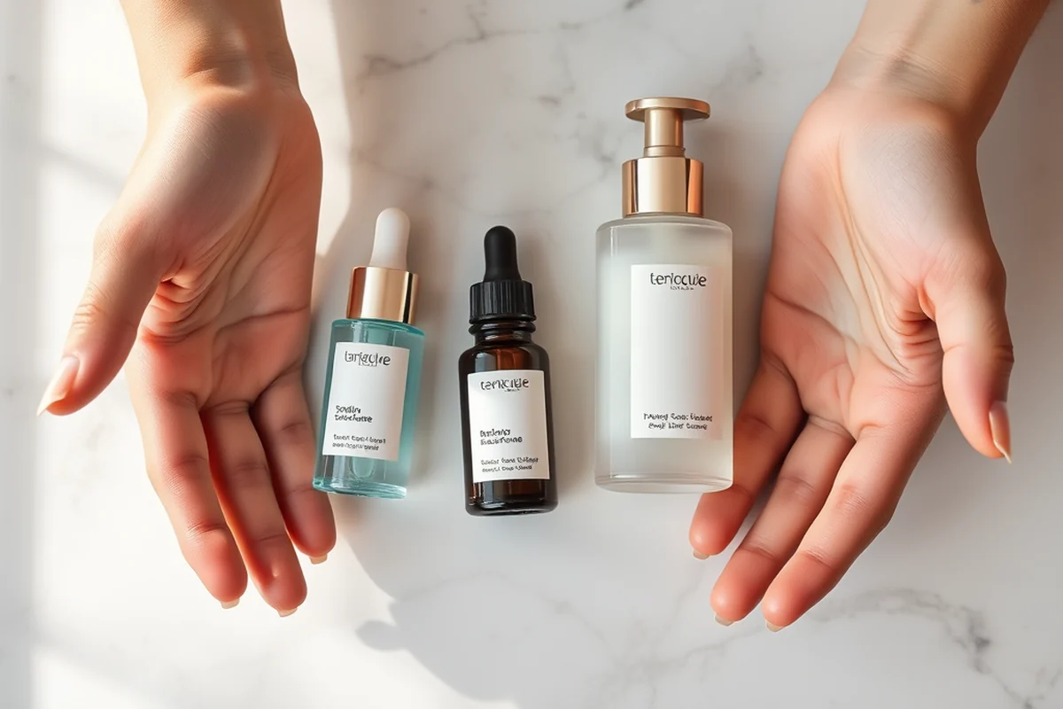 luxury skincare products — Luxury Skincare Products (the finished result)