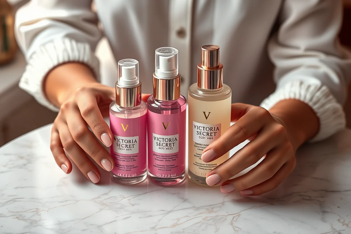 victoria secret body mist — Victoria Secret Body Mist (the finished result)