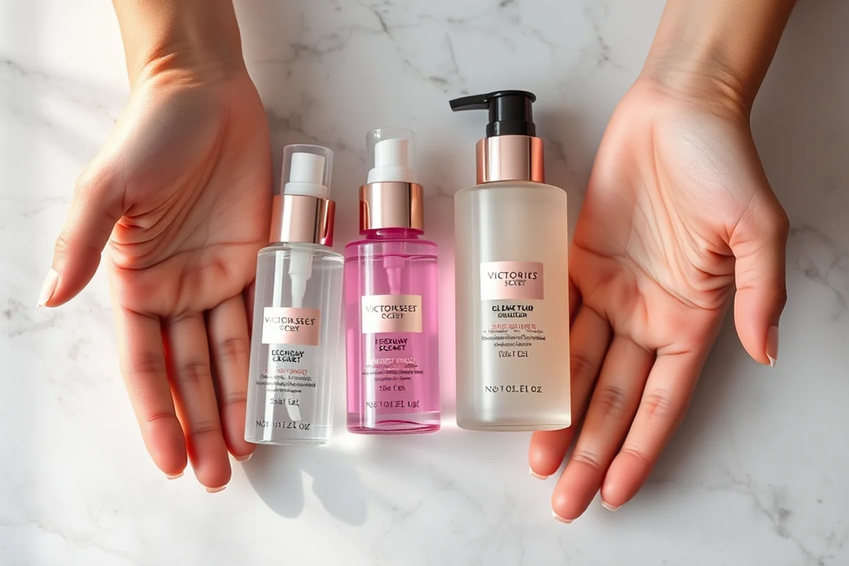 victoria secret body mist set — Victoria Secret Body Mist Set (the finished result)