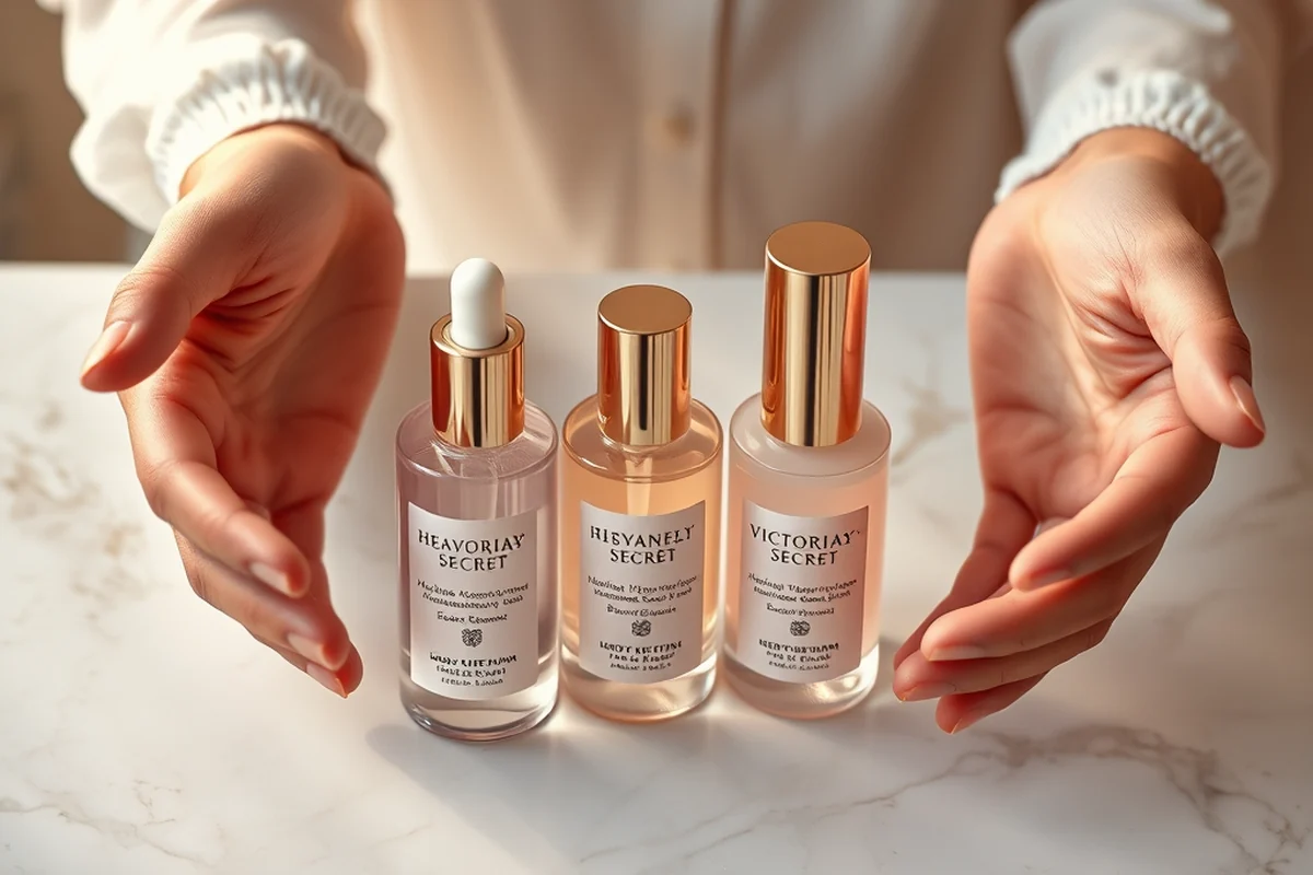 victoria secret heavenly perfume — Victoria Secret Heavenly Perfume (the finished result)