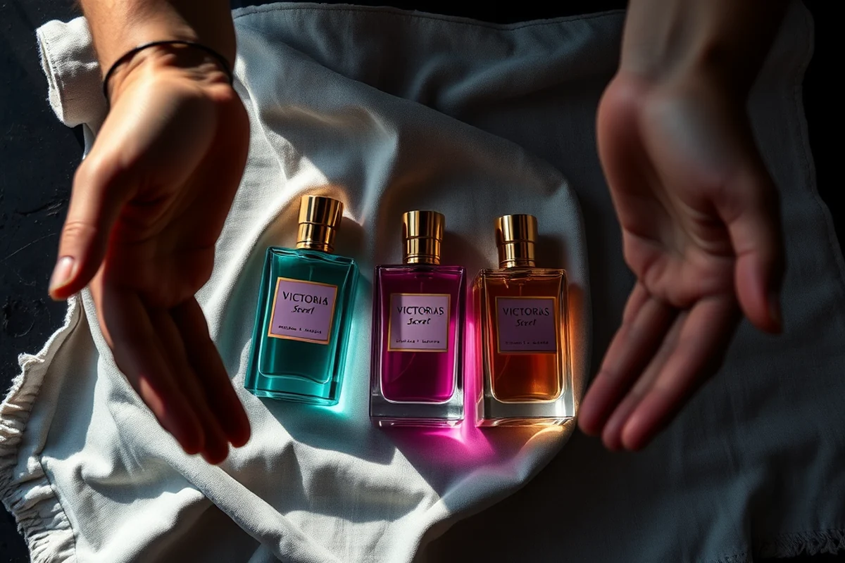 victoria secret perfume set — Victoria Secret Perfume Set (the finished result)