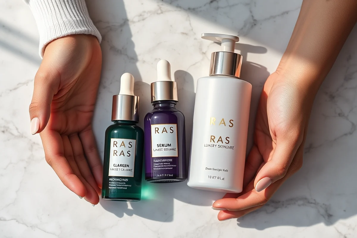 cheap ras luxury skincare gift set — Cheap Ras Luxury Skincare Gift Set (the finished result)